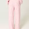 Gilly Hicks – Bequeme Baggy-Hose mit Waffelmuster