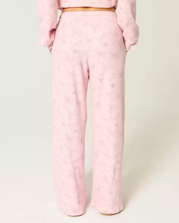 Gilly Hicks – Bequeme Baggy-Hose mit Waffelmuster
