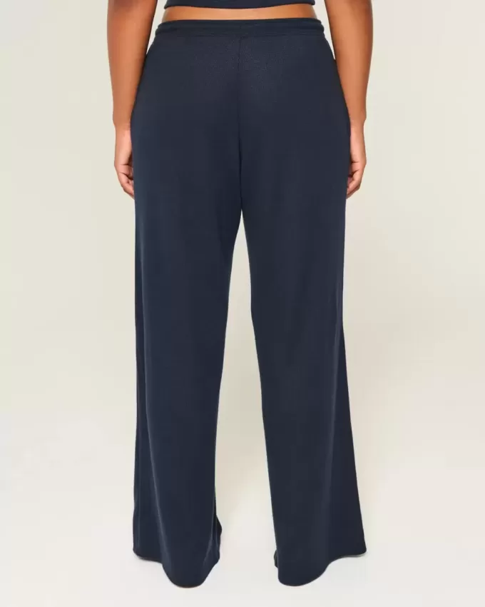 Gilly Hicks – Bequeme Baggy-Hose mit Waffelmuster Gilly Hicks – Bequeme Baggy-Hose mit Waffelmuster