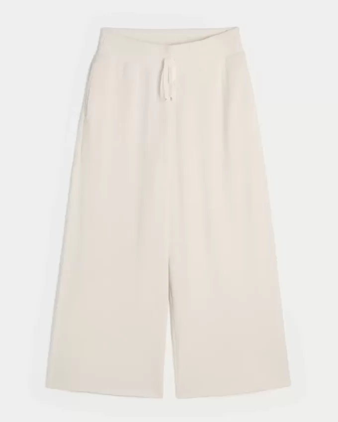Gilly Hicks – Bequeme Baggy-Hose mit Waffelmuster Gilly Hicks – Bequeme Baggy-Hose mit Waffelmuster