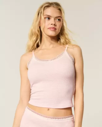 Gilly Hicks – Camisole mit Waffelspitze