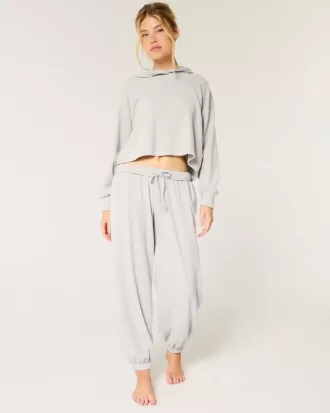 Gilly Hicks – Gemütliche Baggy-Jogginghose mit Waffelmuster