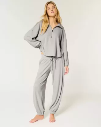 Gilly Hicks – Gemütliche Jogginghose mit Waffelmuster