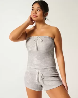 Gilly Hicks – Gemütliche Mini-Shorts mit Waffelmuster