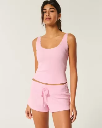 Gilly Hicks – Gemütliche Mini-Shorts mit Waffelmuster