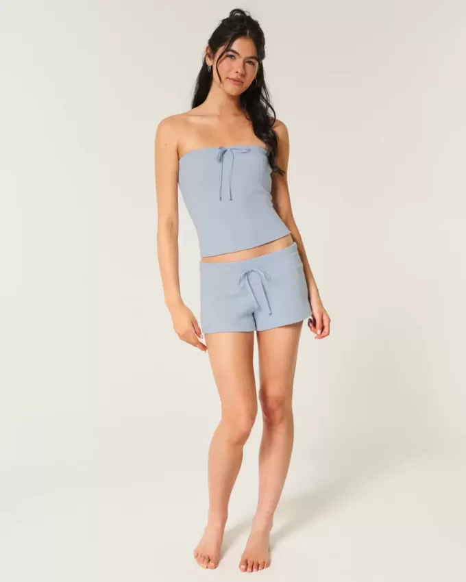 Gilly Hicks – Gemütliche Mini-Shorts mit Waffelmuster Gilly Hicks – Gemütliche Mini-Shorts mit Waffelmuster