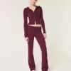 Gilly Hicks – Gemütliche Stiefelhose aus Strick mit Umschlagbund Gilly Hicks – Gemütliche Stiefelhose aus Strick mit Umschlagbund