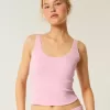 Gilly Hicks – Gemütliches Tanktop mit Waffel-Spitzenbesatz