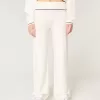 Gilly Hicks – Gerade Hose aus Strick mit Umschlagbund Gilly Hicks – Gerade Hose aus Strick mit Umschlagbund
