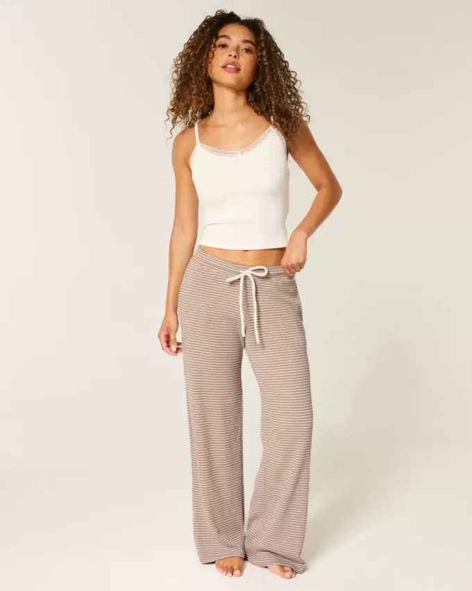 Gilly Hicks – Gerade Hose mit Waffelspitze