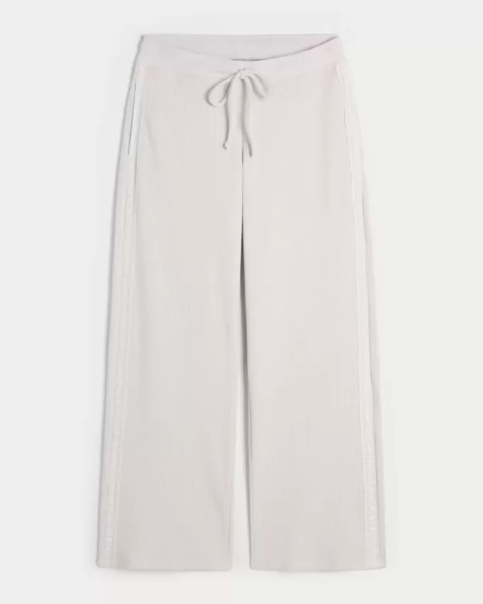 Gilly Hicks – Gerade Hose mit Waffelspitze