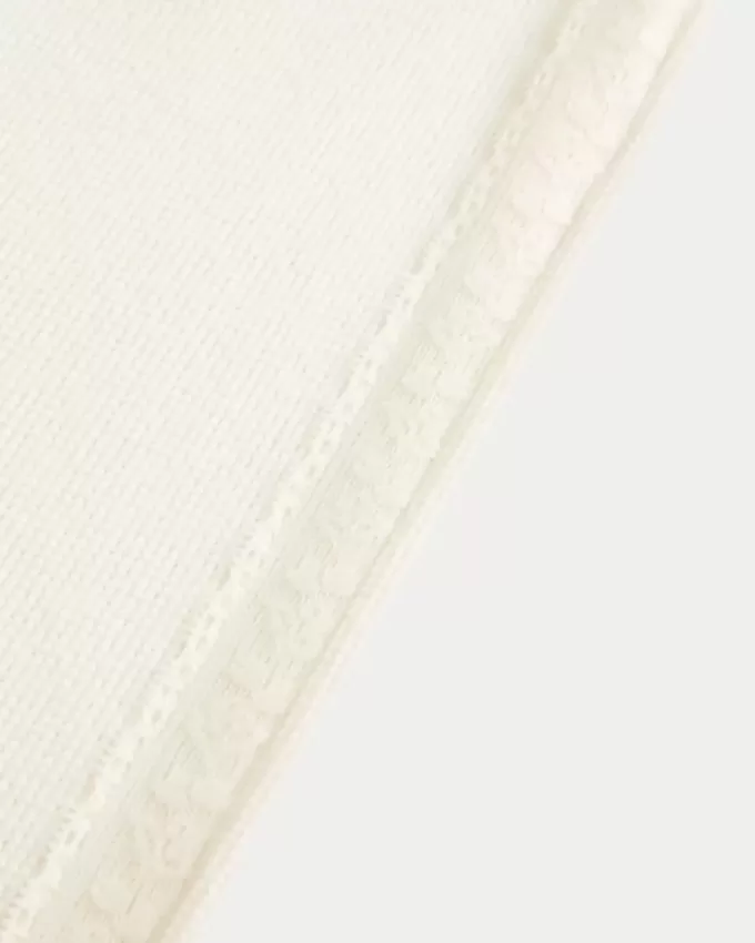 Gilly Hicks – Gerade Hose mit Waffelspitze