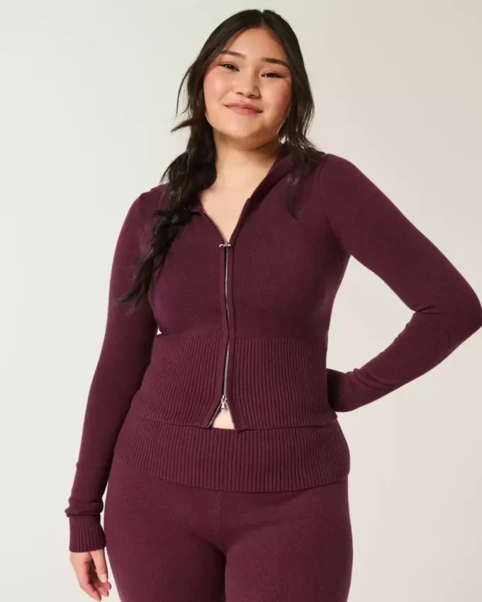 Gilly Hicks – Kapuzenpullover mit Reißverschluss Gilly Hicks – Kapuzenpullover mit Reißverschluss