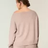 Gilly Hicks – Kuscheliger, schulterfreier Pullover mit Schleife Gilly Hicks – Kuscheliger, schulterfreier Pullover mit Schleife