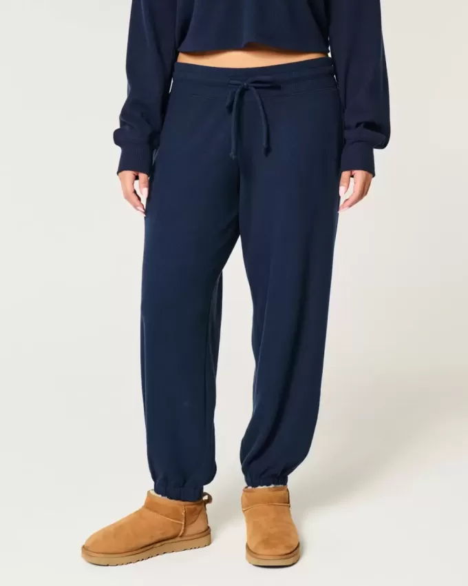 Gilly Hicks – Lässige Jogginghose mit Waffelmuster Gilly Hicks – Lässige Jogginghose mit Waffelmuster