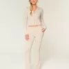 Gilly Hicks – Stiefelhose aus Strick mit Umschlagbund Gilly Hicks – Stiefelhose aus Strick mit Umschlagbund