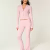 Gilly Hicks – Stiefelhose aus Strick mit Umschlagbund Gilly Hicks – Stiefelhose aus Strick mit Umschlagbund