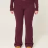 Gilly Hicks – Stiefelhose aus Strick mit Umschlagbund