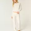 Gilly Hicks – Stiefelhose mit Zopfmuster und Umschlag Gilly Hicks – Stiefelhose mit Zopfmuster und Umschlag