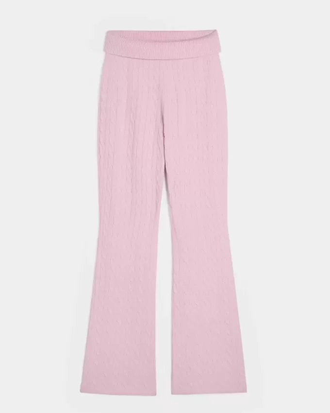 Gilly Hicks – Stiefelhose mit Zopfmuster und Umschlag Gilly Hicks – Stiefelhose mit Zopfmuster und Umschlag