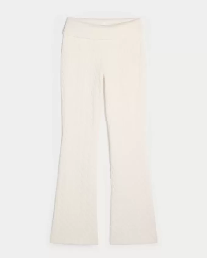 Gilly Hicks – Stiefelhose mit Zopfmuster und Umschlag Gilly Hicks – Stiefelhose mit Zopfmuster und Umschlag