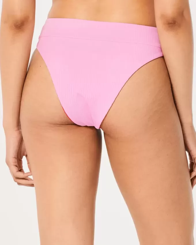 Gilly Hicks – Wendbare Bikinihose mit hohem Beinausschnitt und hoher Taille