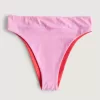 Gilly Hicks – Wendbare Bikinihose mit hohem Beinausschnitt und hoher Taille