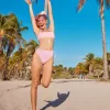 Gilly Hicks – Wendbare Bikinihose mit hohem Beinausschnitt und hoher Taille