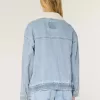 Hell gewaschene Jeansjacke Hell gewaschene Jeansjacke