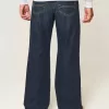 Hermosa – Lockere Bootcut-Jeans in dunkler Waschung Hermosa – Lockere Bootcut-Jeans in dunkler Waschung