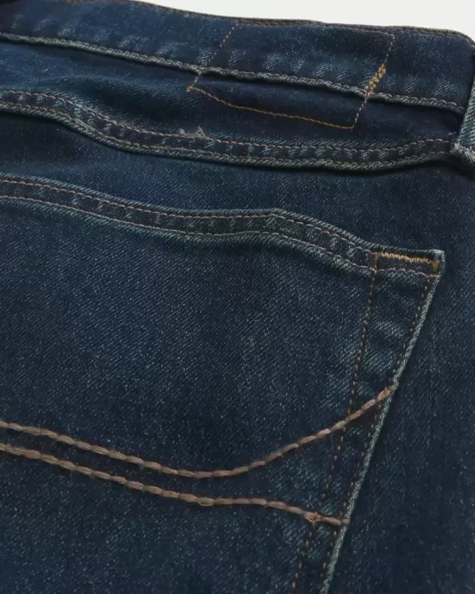Hermosa – Lockere Bootcut-Jeans in dunkler Waschung Hermosa – Lockere Bootcut-Jeans in dunkler Waschung