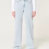 High-Rise Baggy-Jeans in heller Waschung High-Rise Baggy-Jeans in heller Waschung