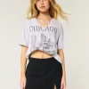 High-Rise Ponte Mini-Skort in A-Linie High-Rise Ponte Mini-Skort in A-Linie