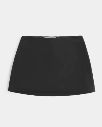 Hoch geschnittener A-Linien-Mini-Skort