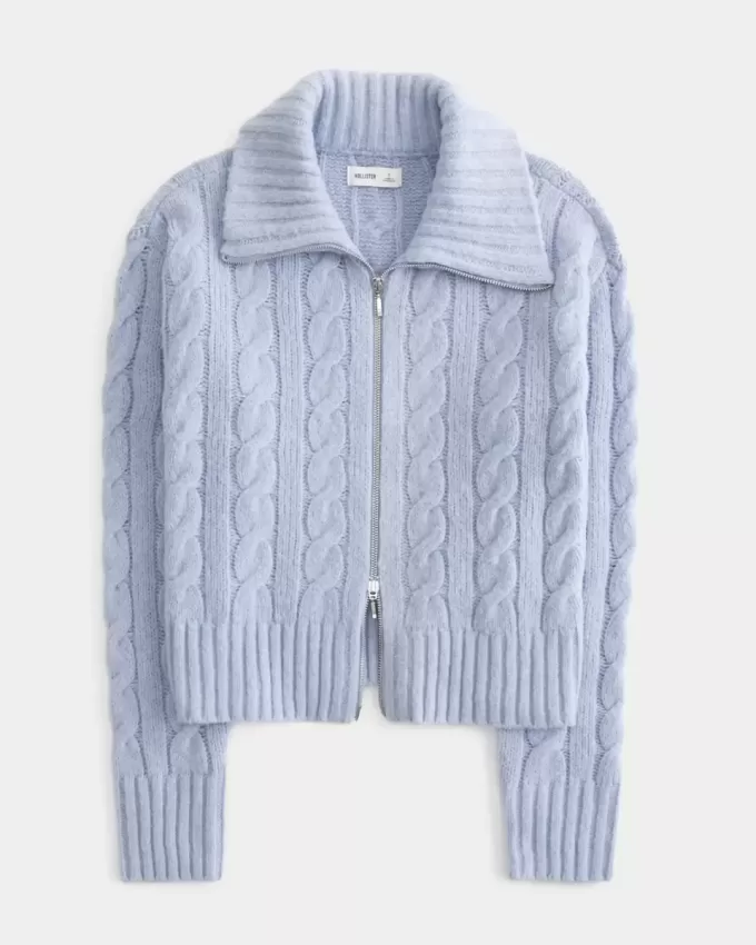 Hollister – Bequemer Cloud-Pullover mit Reißverschluss Hollister – Bequemer Cloud-Pullover mit Reißverschluss