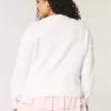 Hollister – Bequemer Pullover mit Rundhalsausschnitt und Cloud-Croissant-Grafik Hollister – Bequemer Pullover mit Rundhalsausschnitt und Cloud-Croissant-Grafik
