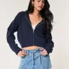 Hollister – Comfy Cloud – Kapuzenpullover mit Reißverschluss