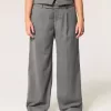 Hollister – Livvy – Hose mit niedriger Leibhöhe und weitem Bein