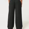 Hollister – Livvy – Hose mit niedriger Leibhöhe und weitem Bein