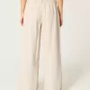 Hollister – Livvy – Hose mit niedriger Leibhöhe und weitem Bein