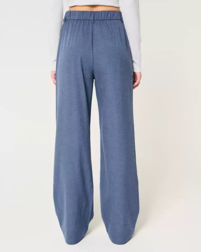 Hollister – Livvy – Hose mit ultrahohem Bund und weitem Bein Hollister – Livvy – Hose mit ultrahohem Bund und weitem Bein