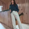 Hollister – Livvy – Hose mit ultrahohem Bund und weitem Bein Hollister – Livvy – Hose mit ultrahohem Bund und weitem Bein