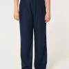 Hollister – Livvy – Ultrahoch geschnittene Hose aus Leinenmischung mit weitem Bein Hollister – Livvy – Ultrahoch geschnittene Hose aus Leinenmischung mit weitem Bein