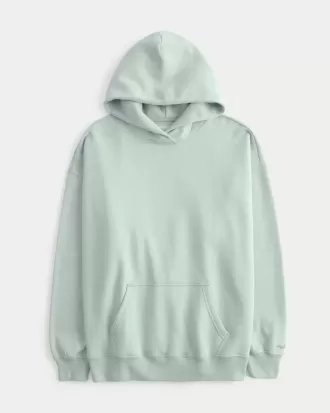Hollister – Oversize-Kapuzenpullover „Feel Good“