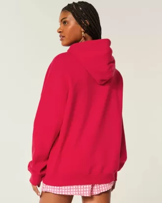 Hollister – Oversize-Kapuzenpullover „Feel Good“