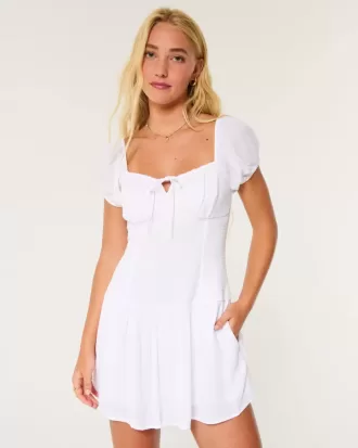 Hollister – Sofia – Skort-Kleid mit tiefer Taille