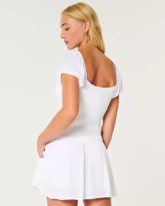 Hollister – Sofia – Skort-Kleid mit tiefer Taille