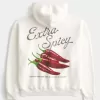 Hoodie mit „Extra Spicy Peppers“-Grafik Hoodie mit „Extra Spicy Peppers“-Grafik