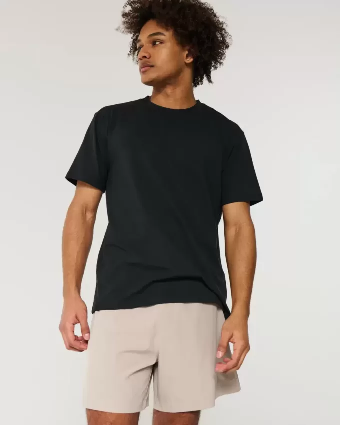 Hybrid-Aktivshorts bis zur Mitte des Oberschenkels Hybrid-Aktivshorts bis zur Mitte des Oberschenkels