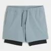 Hybrid-Aktivshorts bis zur Mitte des Oberschenkels